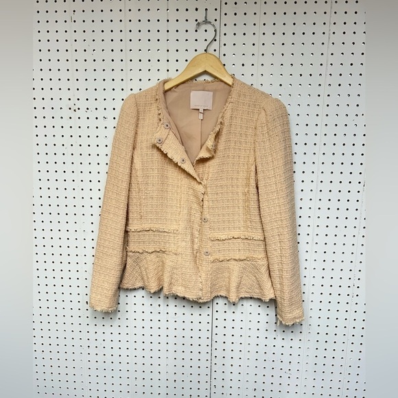 Rebecca Taylor Tweed Pattern Evening Jacket - Picture 3 of 6